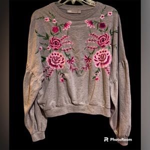 ASOS Embroidered Sweatshirt